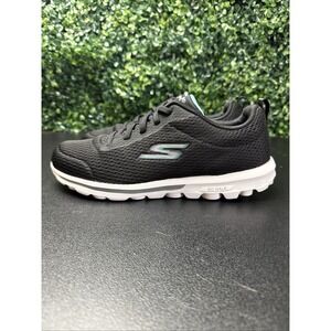 Skechers Women's Go Walk Travel-Fun Journey shoes Size 8 Black Sneakers